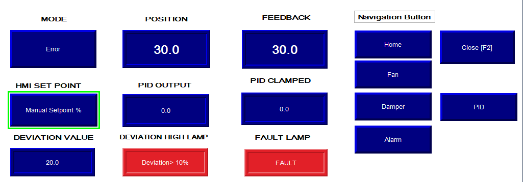 Damper Screen